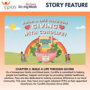 Chapter 2: Build a life through giving with Cordlife